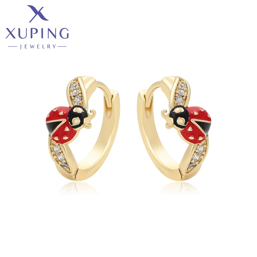 Xuping Jewelry New Arrival Fashion Animal Shaped Gift Earrings for Women Baby Charm Jewellery Gift X001117955