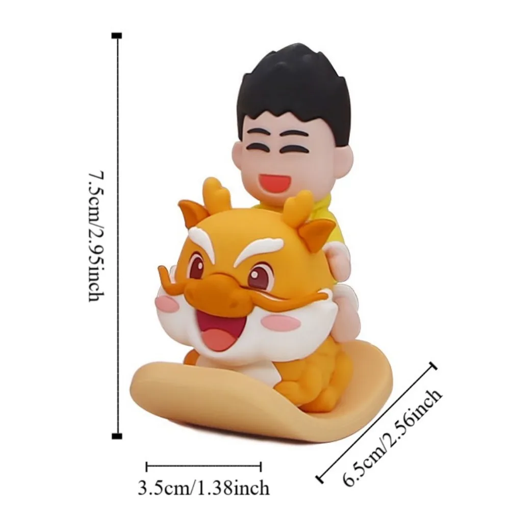 ฟิกเกอร์อนิเมะ ปลาคราฟลายผ้าไหม ฟิกเกอร์มังกร ของสะสม ฟิกเกอร์ตัวละครแบบเขย่าได้ ตุ๊กตาตัวละครการ์ตูน โมเดลตัวละครการ์ตูนแบบเขย่าได้