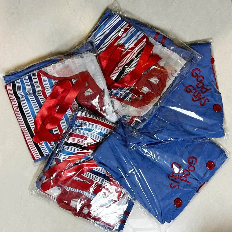 ฮาโลวีนสําหรับผู้หญิงน่ากลัว Nightmare Killer เล่นตัวละครภาพยนตร์ Bodyskirt Chucky ตุ๊กตาชุดเครื่องแต่งกายชุดเกม CMM