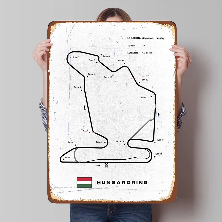 hungaroring-f1-race-track-metal-poster-hungria-circuito-layout-motorsport-decoracao-para-fas