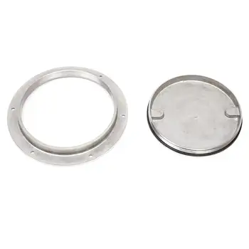 適用於船舶的1個6吋甲板檢修口卡口式船罩,船用防水不鏽鋼檢修艙口蓋。 6 最佳銷售 海洋艙口 - №5