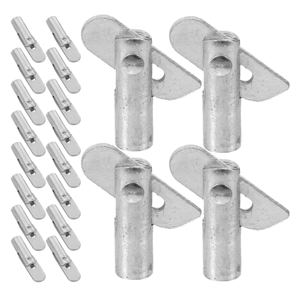 

20 Pcs Lock Pins Heavy Duty Lock Pin Galvanized Steel Fasteners Shelf Hinge Pins Tools Repair Coupling Accessories