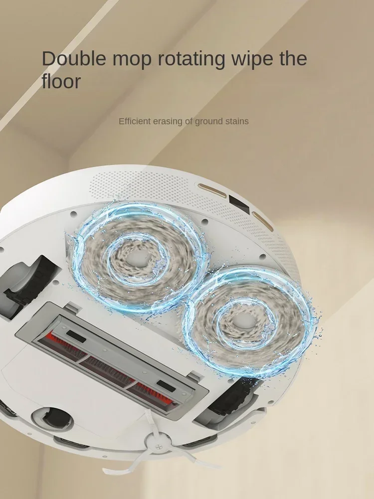 Ultimate Deep Cleaning with Xiaomi Mijia Roborock 2 Smart Robot Vacuum Cleaner - Sweep, Drag and Suck 3-In-1 -Self-clean Feature