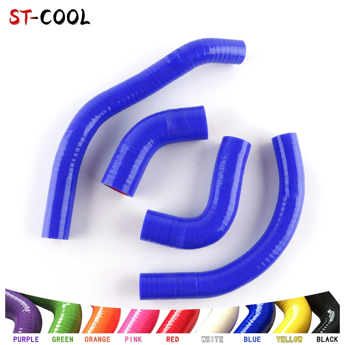 For 1991-2002 Honda ST 1100 ST1100 1992 1993 1994 1995 1996 1997 1998 1999 2000 Coolant Radiator Hoses Kit Silicone Tubes 4Pcs