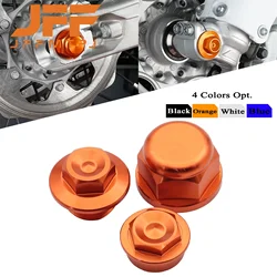 Motorcycle CNC Front and Rear Wheel Axle Lock Nut Screws For KTM SX SXF XC XCF EXC EXCF XCW SMR 85SX 125-530 2003-2020 2021 2022