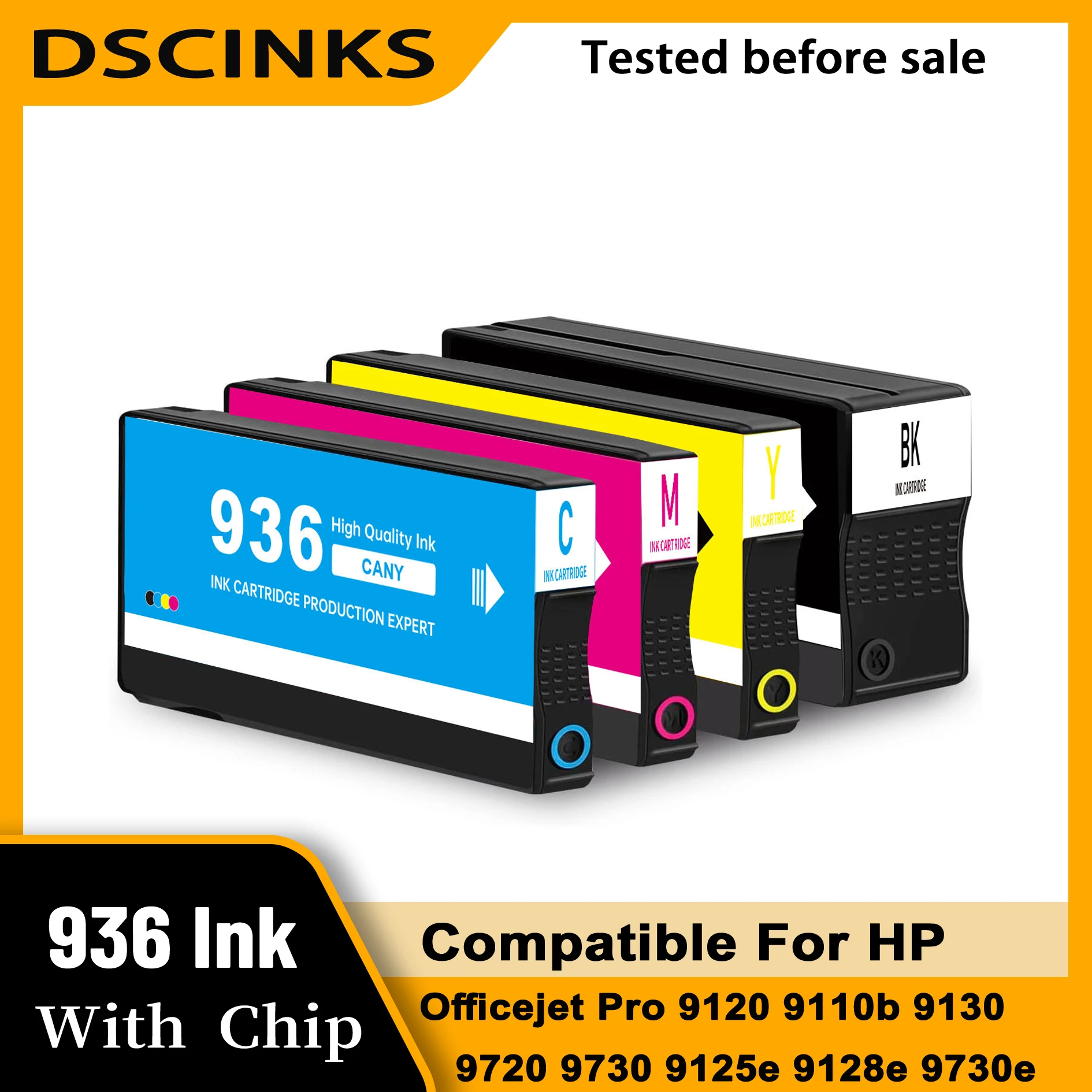 

936 ink for hp 936 Ink Cartridge For HP OfficeJet Pro 9110b 9120 9130 9720 9730 9730e 9122e 9125e 9128e 9130b 9135e printer