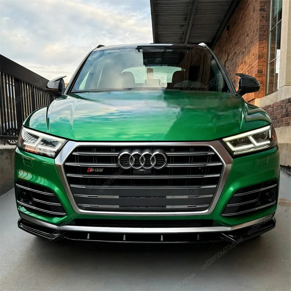 

Car Front Bumper Lip Spoiler Diffuser Splitter For Audi Q5 FY Sline SQ5 2.0TFSI 3.0TFSI 2018-2020 Gloss Black Bodykits Tuning