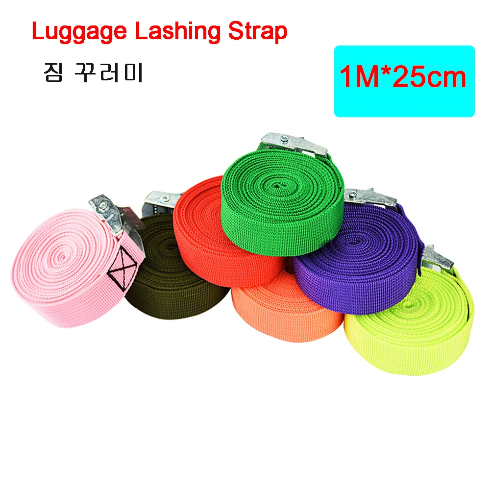 2 adet 1M toka kravat-aşağı kemer kargo sapanlar Metal toka ile araba motosiklet bisiklet için bagaj için çekme halatı güçlü cırcır kemer