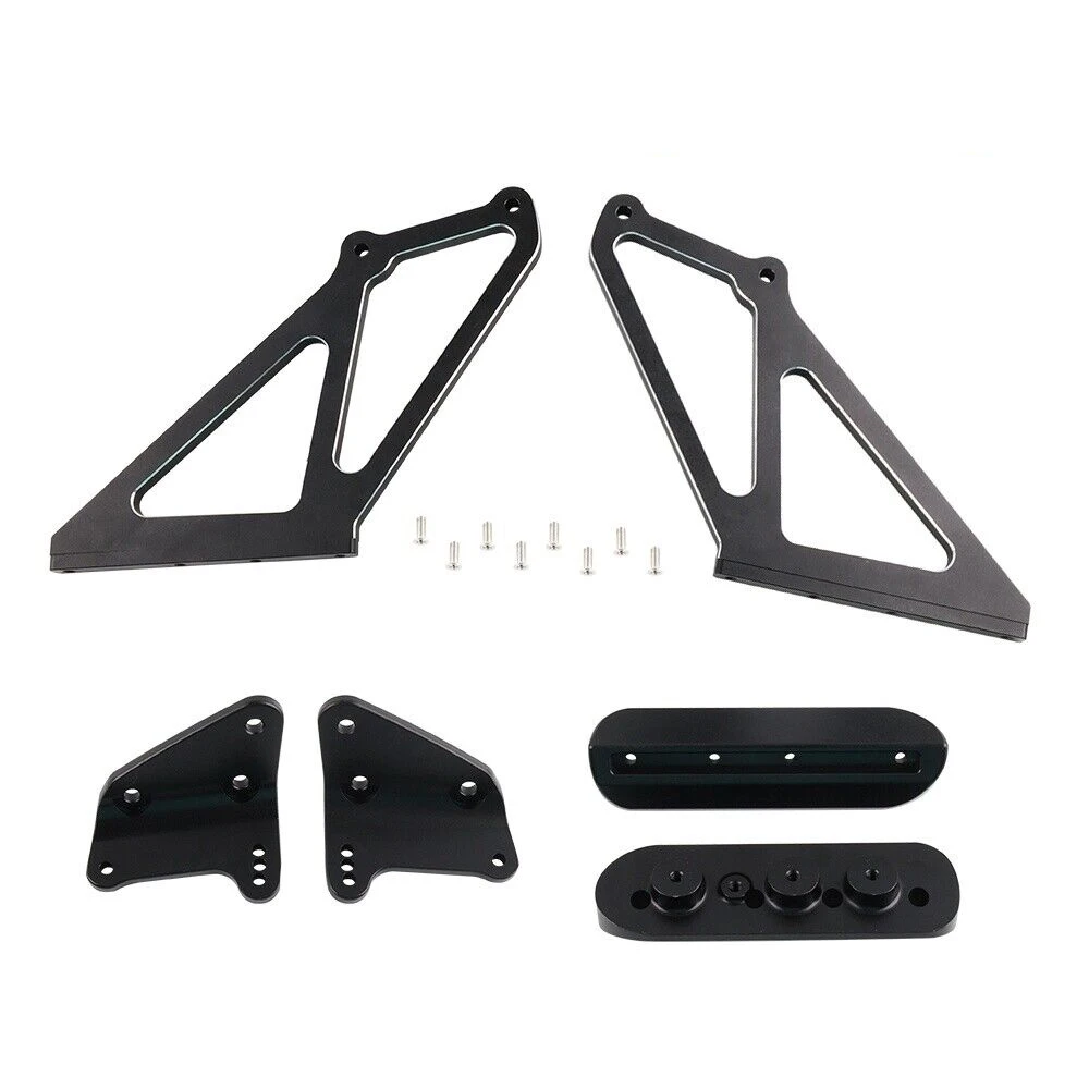 Rear High Mount Rear Wing Bracket Stay Kit for Honda Civic Type R FL5 Car Accessories 2023 2024 2025 Supply Performance Styling view 5