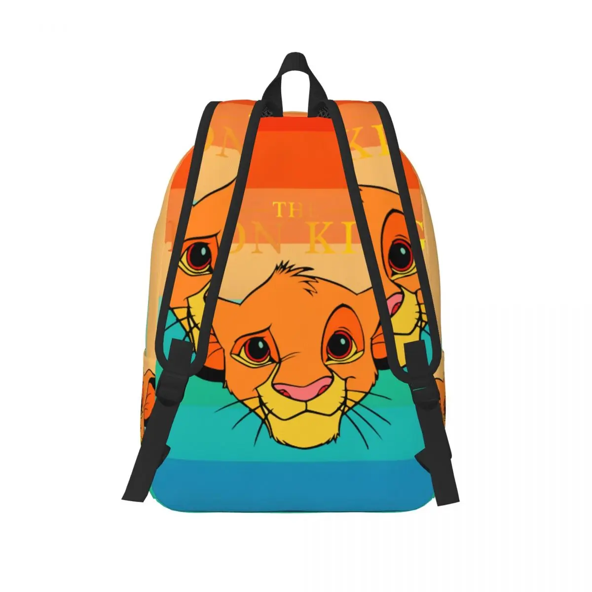 Birthday Gift Fan Retro Washable Storage Bag Disney The Lion King Film New Students Knapsack Camping