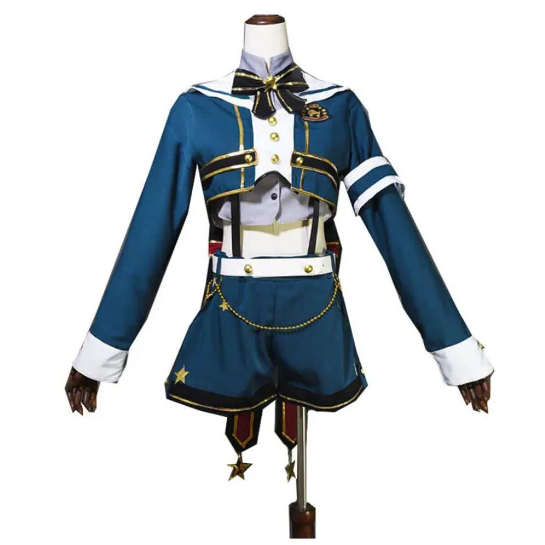 2024 Anime VTuber Hololive Ozora Subaru Cosplay Costume Fashion Handsome Uniform Unisex Activity Party Role Play Clothing Custom