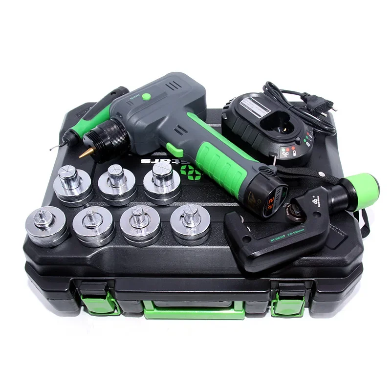 

Lithium Electric Battery Pipe Expander Flaring Tool ST-E300A Hydraulic Air Conditioning Copper Tube Pipe Expander Tool