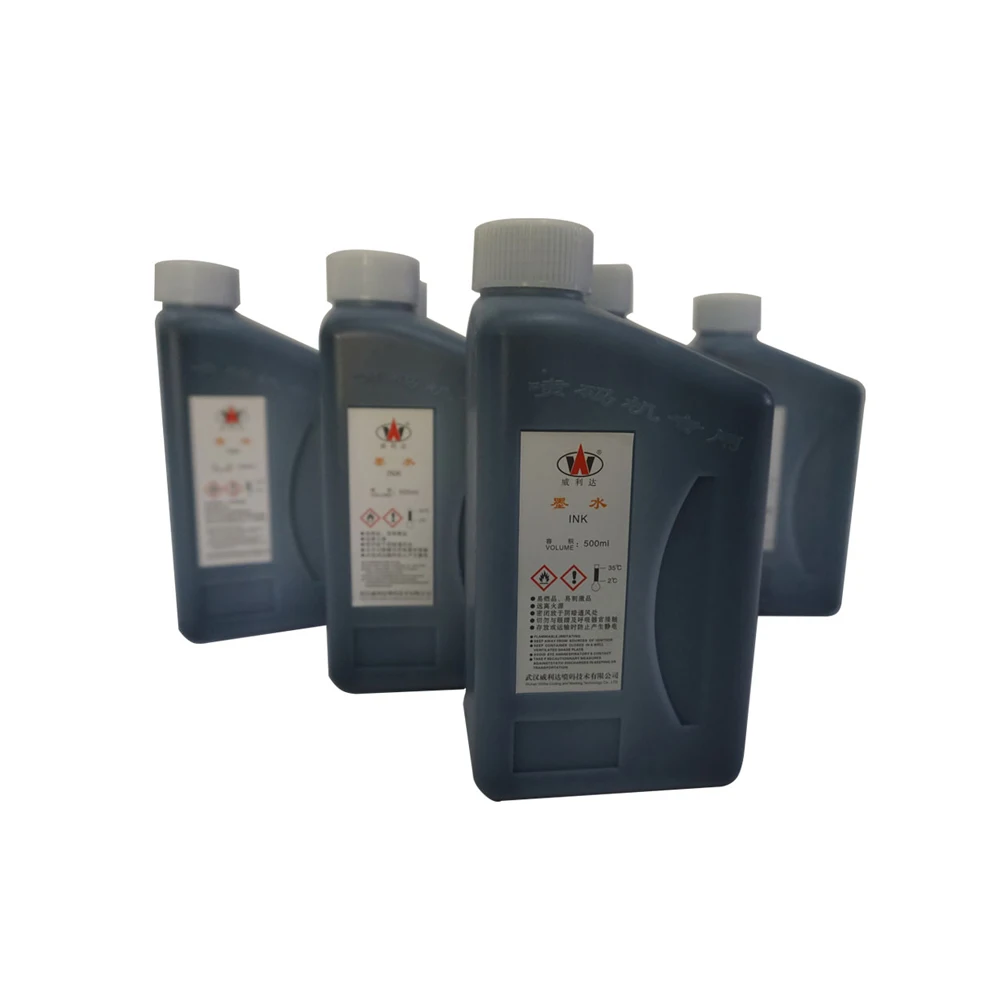 Willita Factory Price Good Quality One Bottle / 500ml Black Ink for Willita CIJ Printers