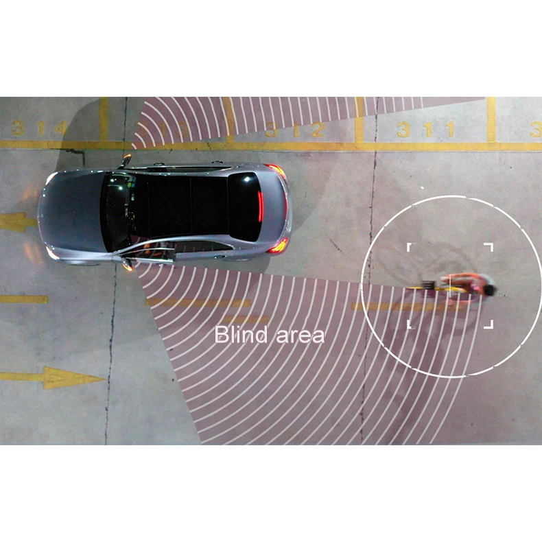 Driintel 79GHz77GHz RCTA AOA Millimeter Wave Radar Blind Spot Detection System BSD BSM BSA Microwave Radar Blind Spot Monitoring