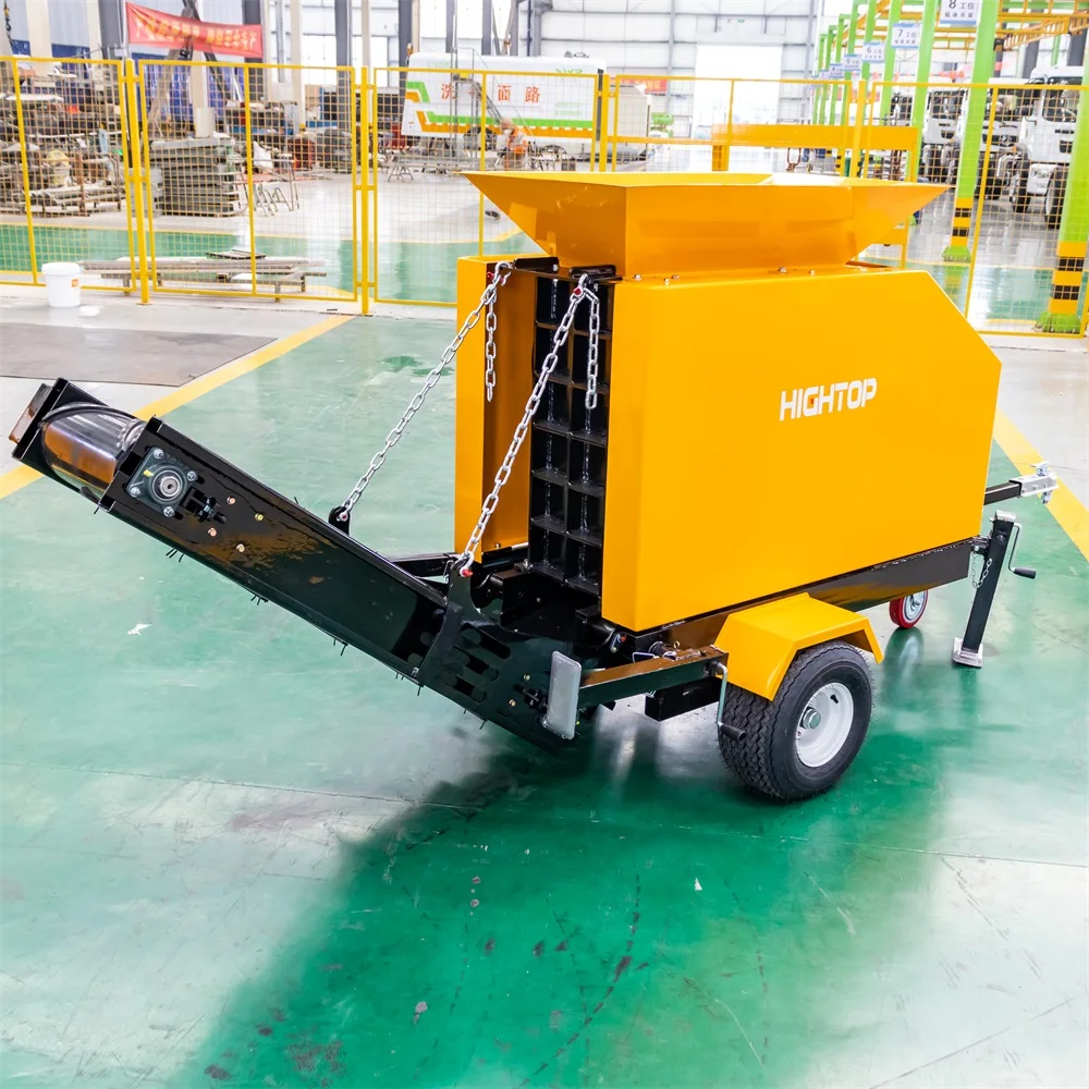 

Мобильная щековая дробилка HTJC135 на колесном ходу с прицепом для продажи