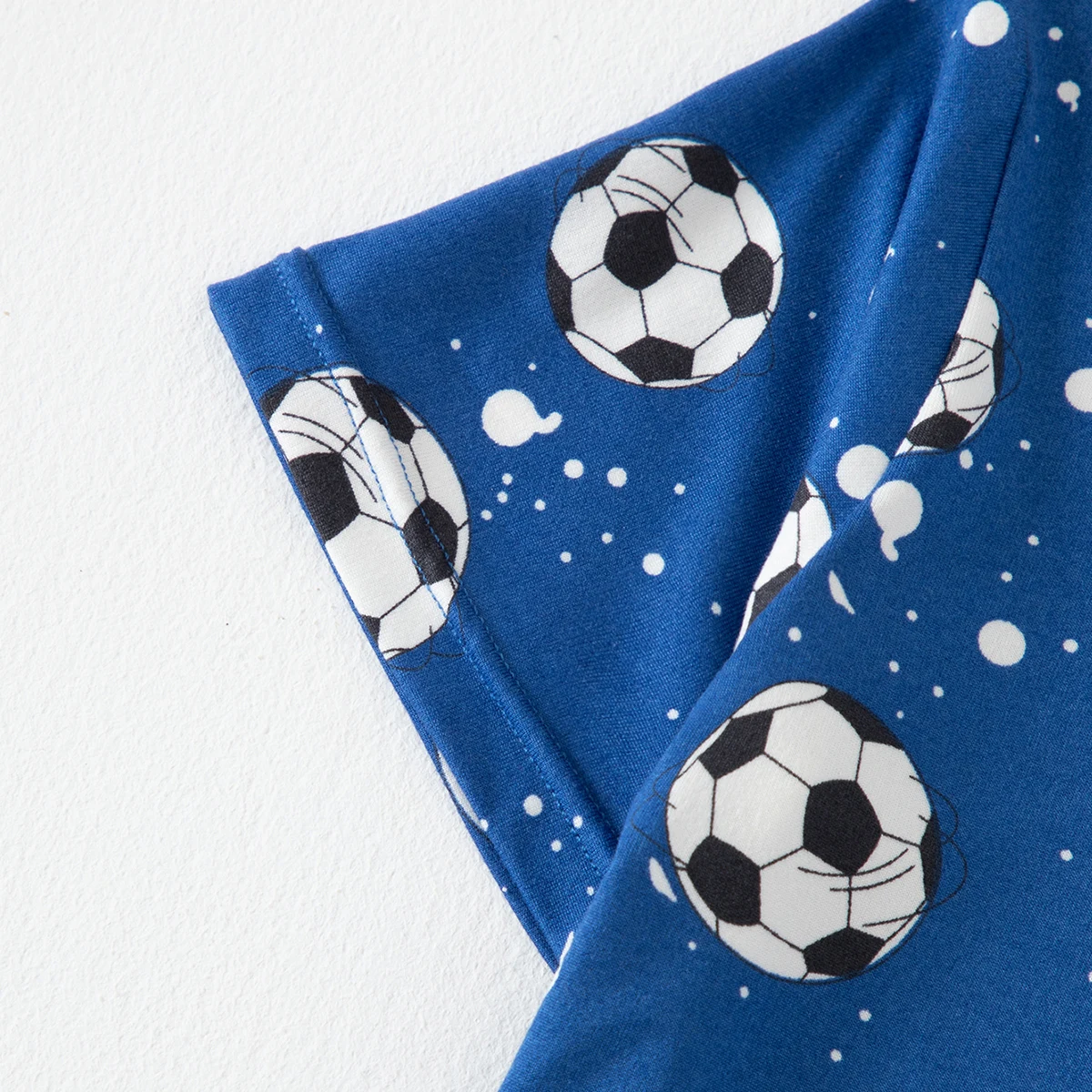 2-teiliges Frühlings- und Herbst-Kinderset mit kurzen Ärmeln und Shorts, bequemes, modisches, feuchtigkeitsabsorbierendes Freizeitset für zu Hause – Detail 10