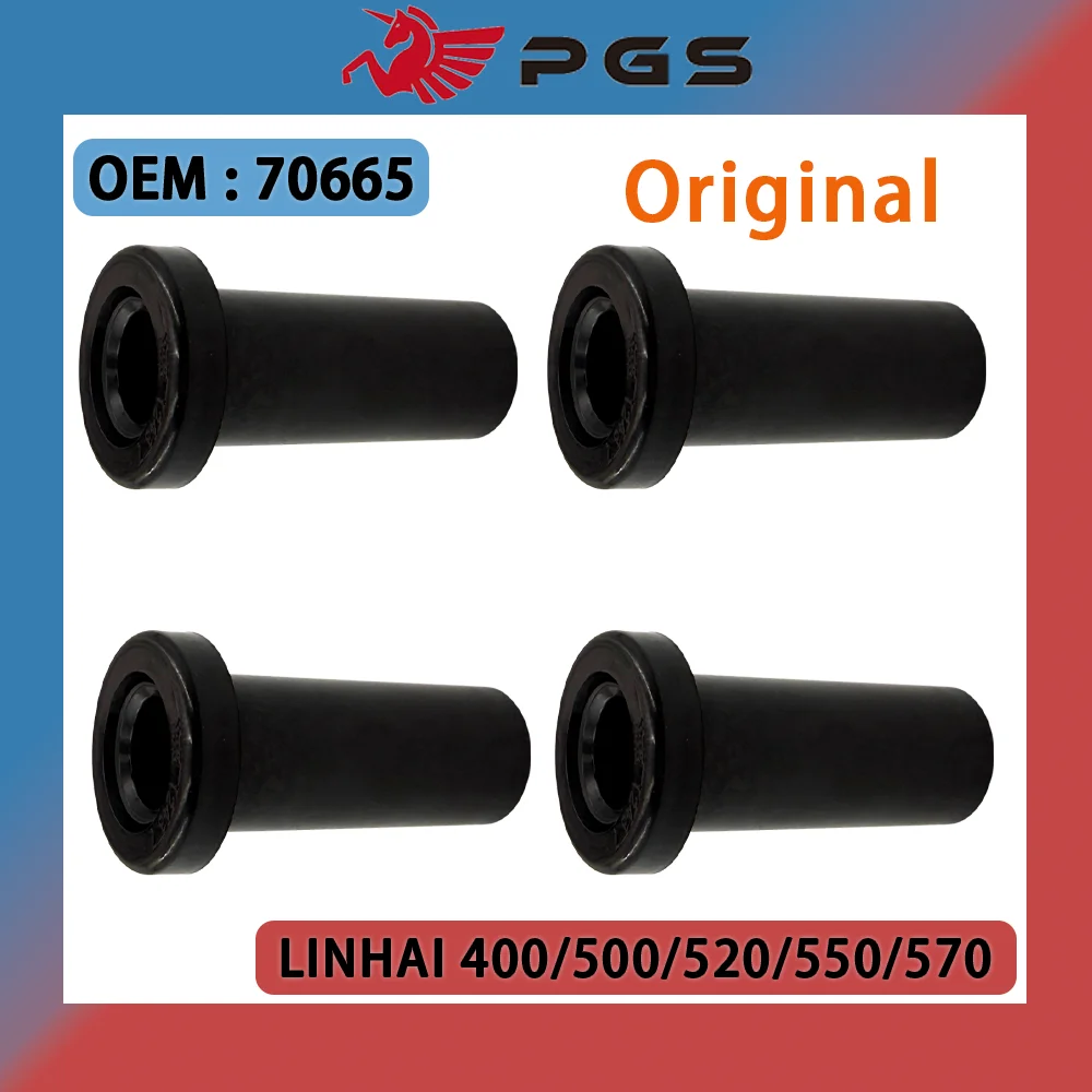 

4PCS Original Left Arm Rubber Bushion Arm Bushing For Linhai 400 LH40DA 500 LINHAI M550 M550L M565LT 570 M570L M750L 70665