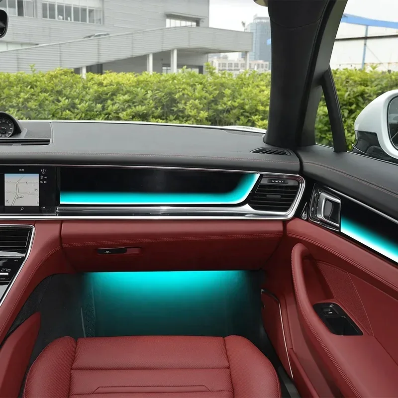 Car Lighting System Interior Atmosphere Light Car Interior Ambient Led Lights For Porsche Panamera 2017-2023 Decoration Lamp