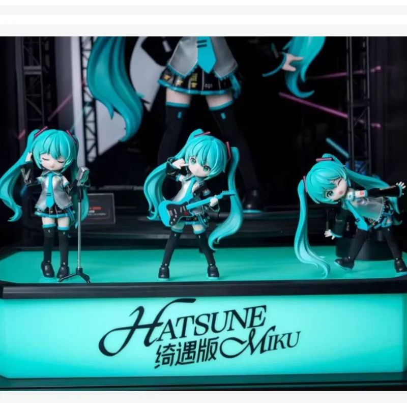 Nowa Oryginalna Figurka Blokees Anime Hatsune Miku Formula Server Encounter Edition Model do Składania Kolekcjonerski Ornament Prezent