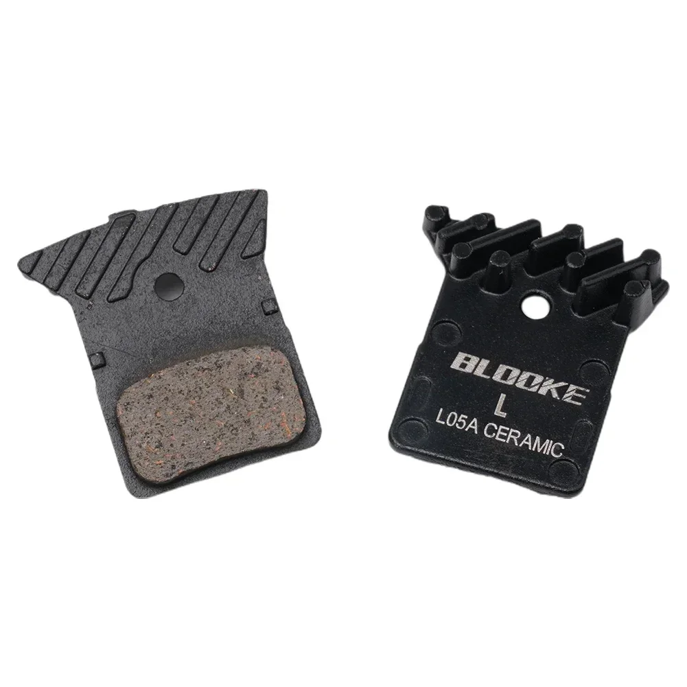1Pair MTB Bicycle Resin Cermet Brake Pad Cyclocross Heatsinks Resin Cermet-Shimano L03A/L05A Cycling Bike Part Bicicleta image 4