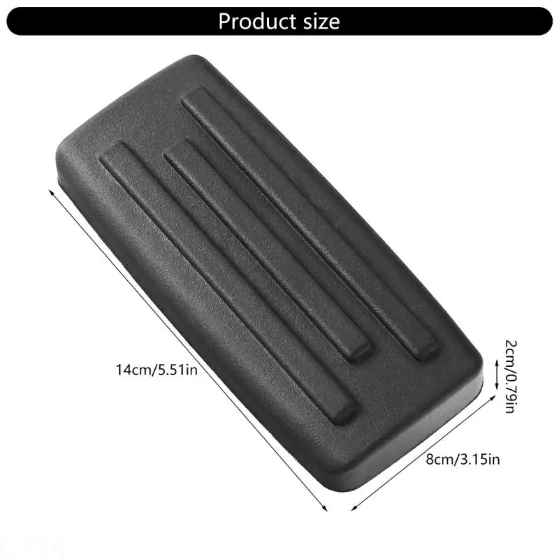 

G7NA Brake Pedal Brake Footboard for Ryker 600 900 Larger Brake Pedal Footboards Replacement Extend Brake Foot Rest Peg Pedal