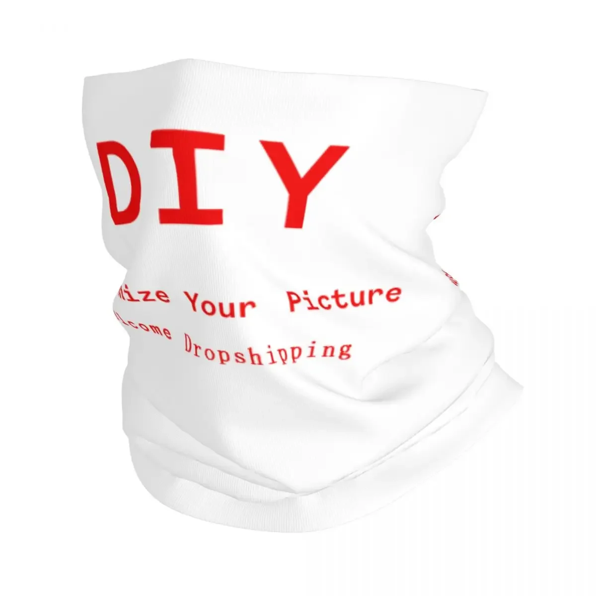 Custom Logo Embroidered Or Print Your  Bandana Neck Gaiter Printed Customize NAME Balaclavas Wrap Scarf Headwear Fishing