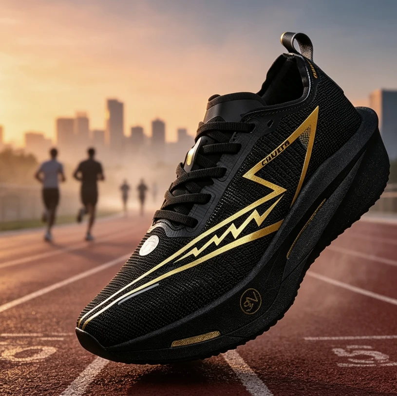 Men's Carbon Plate Running Shoes Marathon Professional Women's Breathable and Comfortable Chunta Sports Shoes