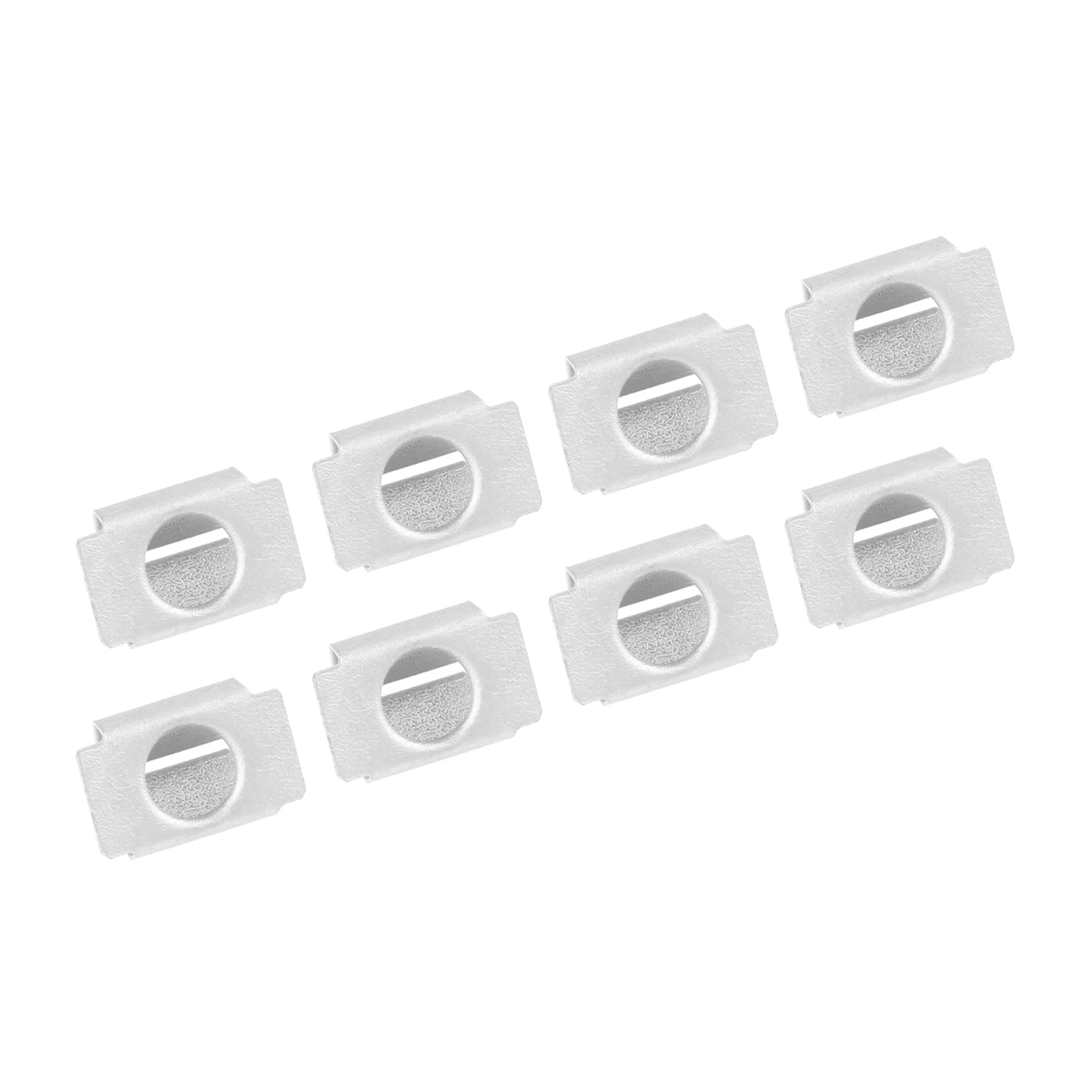 8Pcs Car Bumper Cover Bolt Metal Gasket Clamps Spoiler Lock Nut for Audi A1 A3 Q5 Q7 CC Eos Golf Jetta Passat Polo Tiguan Touran