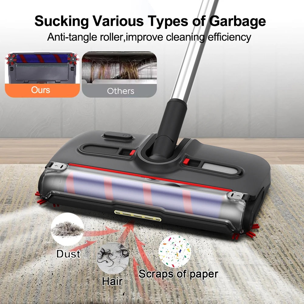 Wireless Vacuum Cleaner For Home Handheld Cordless Vacuum Cleaner Mop For Floor Smart Strong Suction Home Vacuum Cleaning Mop