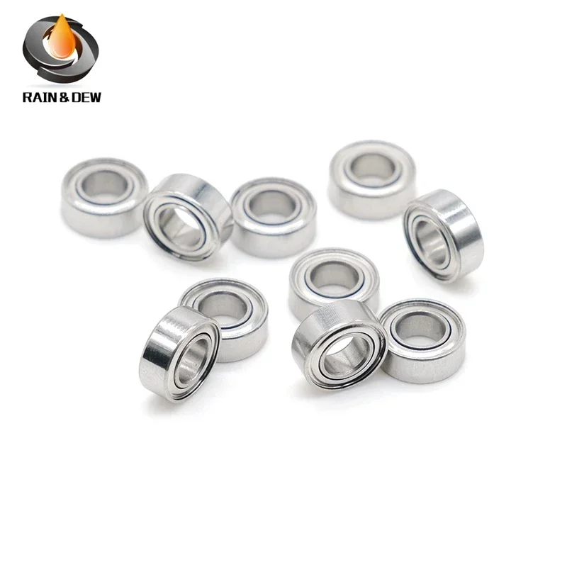 10PCS Stainless Steel SMR84ZZ ABEC-7 4X8X3mm Ball Bearings SMR84Z SMR84 Z ZZ MR84