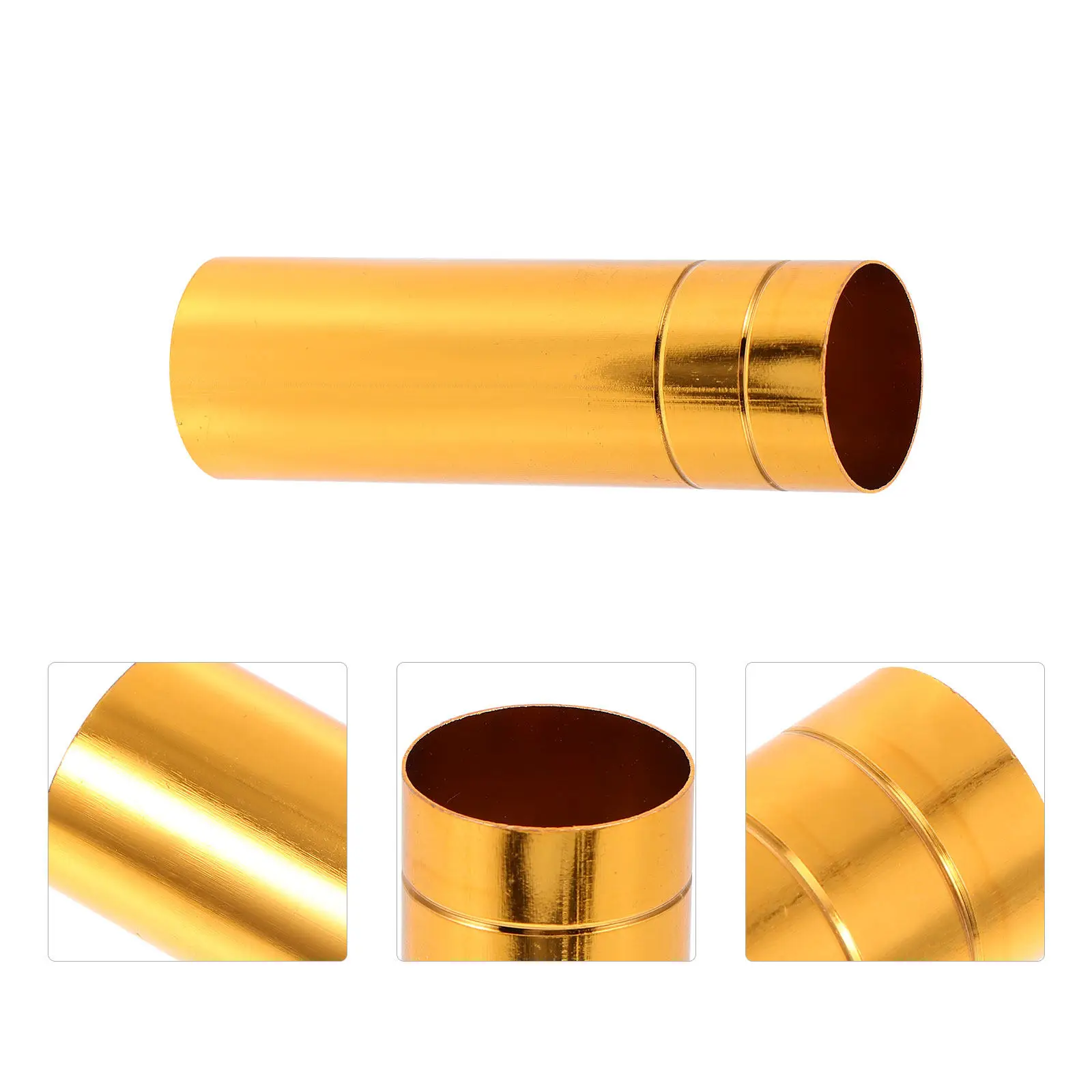 

2Pcs Chandelier Lamp Base Sleeve Heavy Duty Iron Tube Replacement for Crystal Chandelier Light Fixture Lamp Holder Cover