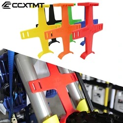 Motorcycle Plastic Fork Support Brace Guard Protect For Honda Yamaha Kawasaki Suzuki KTM SX SXF XC XCF EXC EXCF Universal Parts