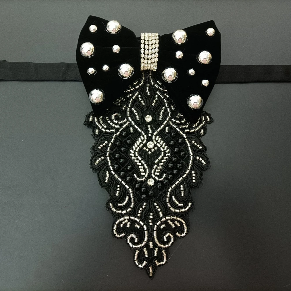 Original Design Men's Tie Handmade Jewelry High-end Business Banquet Suit Collar Flowers Brooch Groom's Wedding Shirt Bow Ties - Image 6
