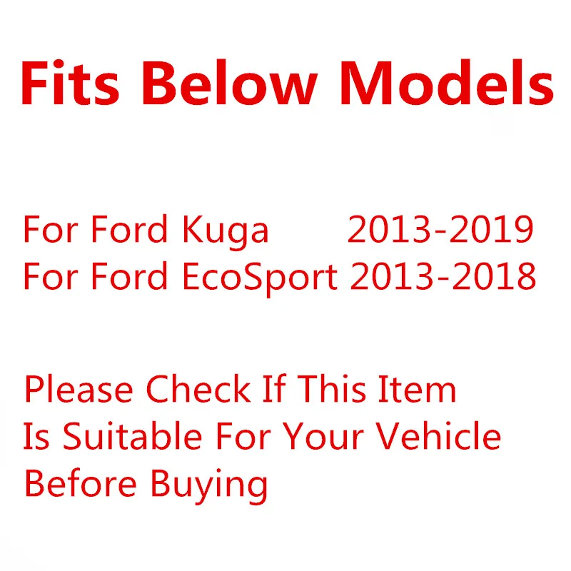 Car Side Mirror Housing Frame For Ford EcoSport 2013-2018 Kuga 2013-2019 Rear View Mirror Frame Holder Parts Accessories