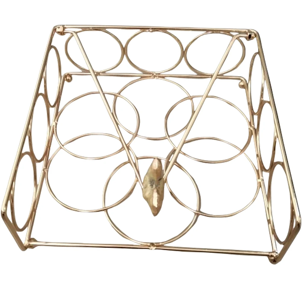 

Vintage Style Metal Holder Stand Iron Tabletop Tissue Dispenser Freestanding Paper Napkin Holder For Home Kitchen Restaurant Use