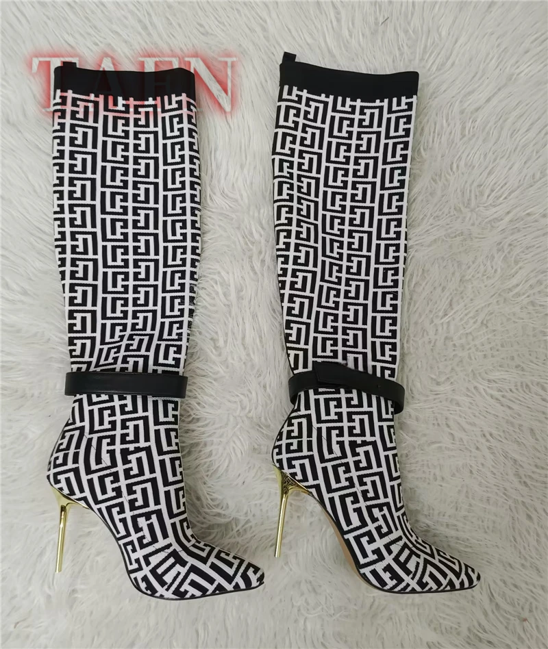 Botas de Meia Elásticas Femini - Knee High Sock Women avaliação e preço
