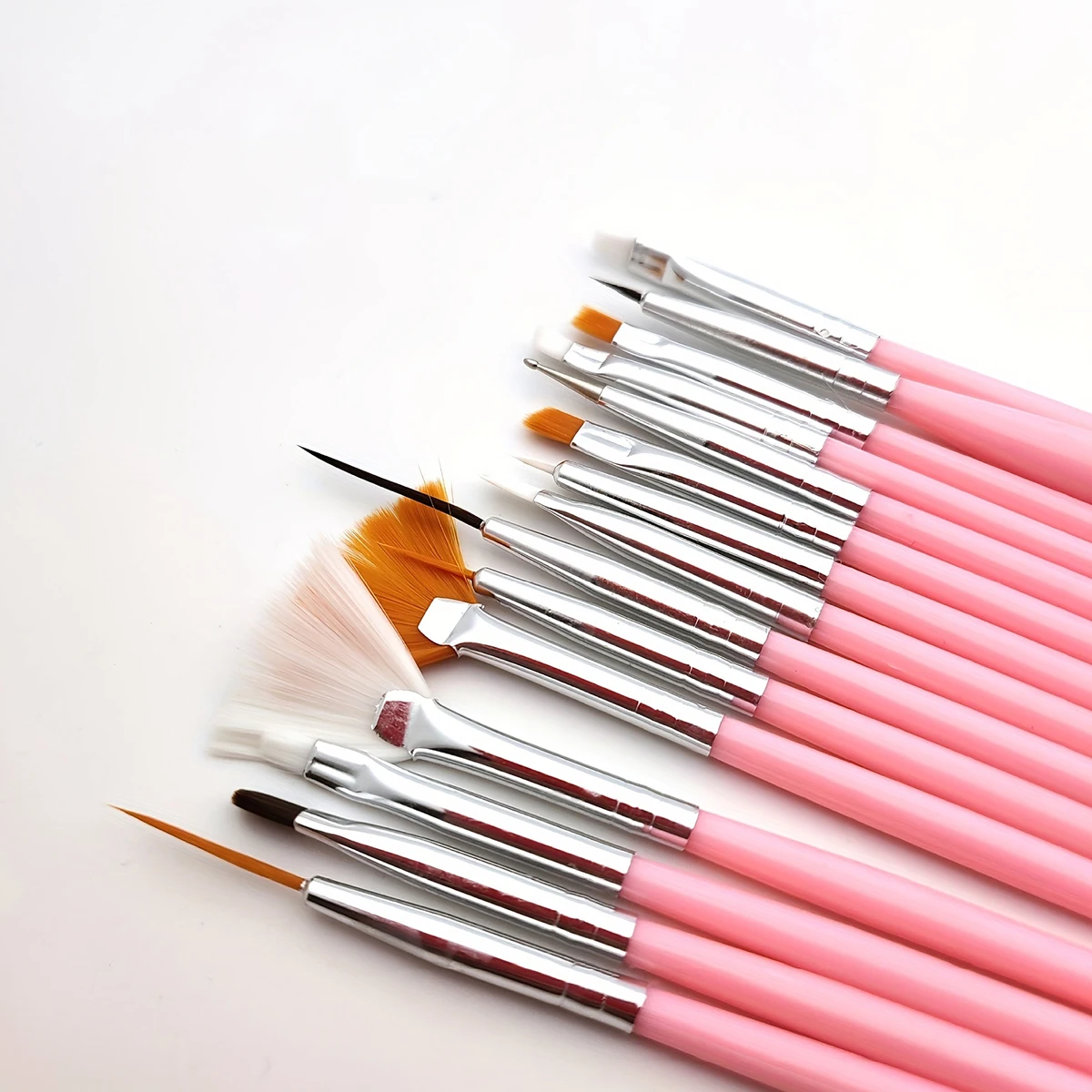 15 個陶器ブラシツール点在パターンドットペンブラシアクリルペン岩セラミック絵画ブラシネイル