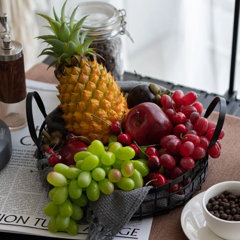 

Simulated Fruit Models Fruit Vegetable Set Decorations Kitchen Ornaments Food Camping Photo Props Limones Decorativos