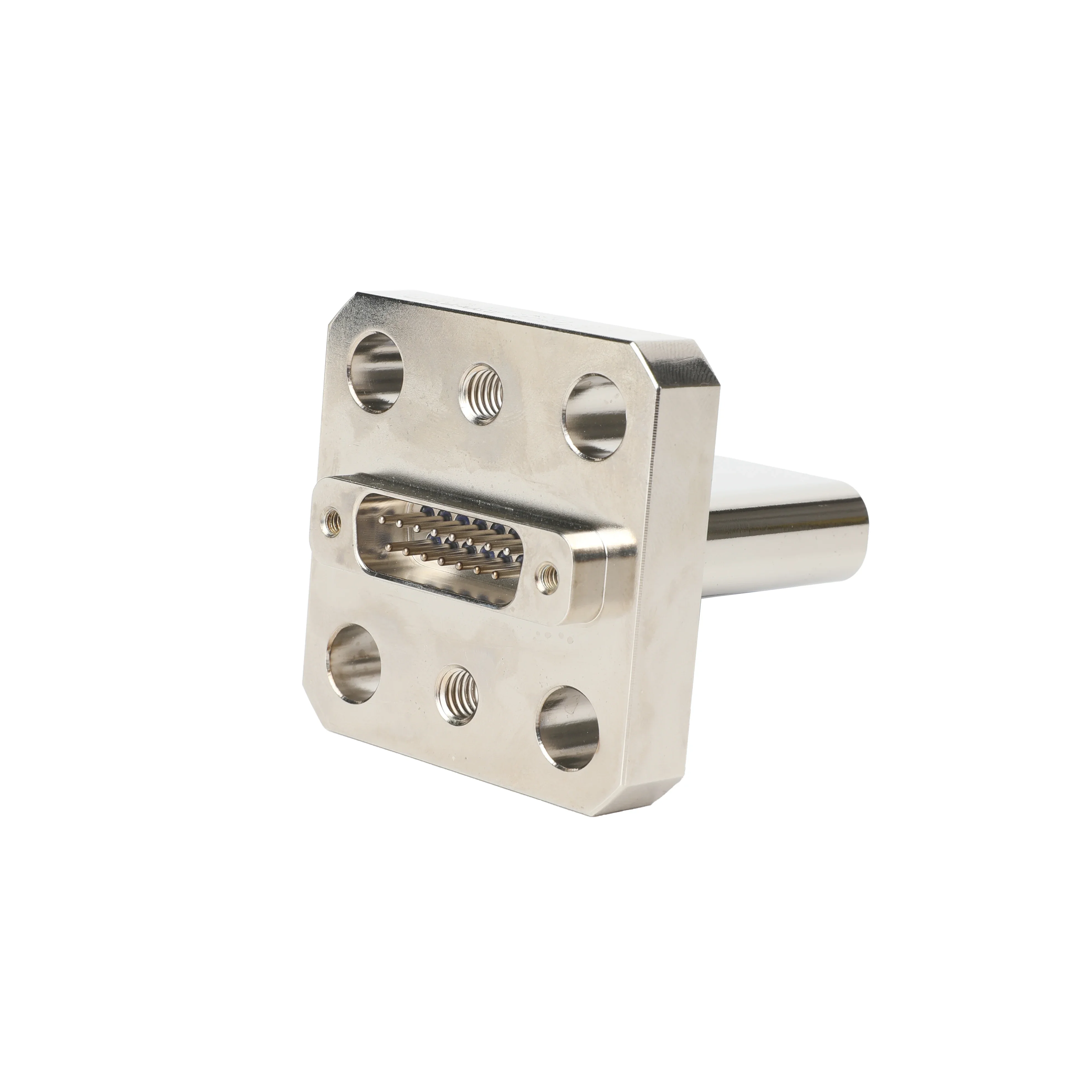 2025 316L Stainless Steel Flanged Rectangular Connector