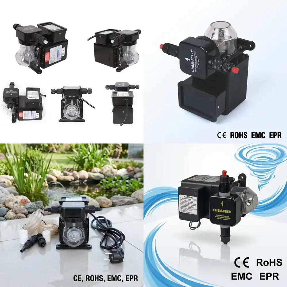 

Plastic PH Control Chlorine Dosing Pump for Swimming Pool Equipment OEM ODM