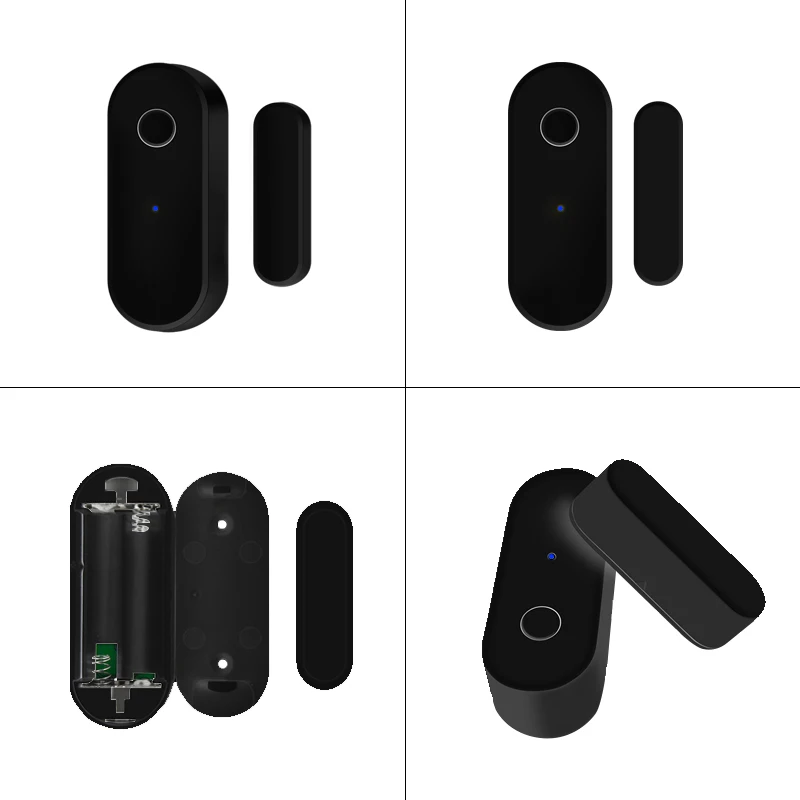 Tuya Smart WiFi Door Sensor Open Close Detector Smart Life App Control Notification Compatible with Alexa Google Home