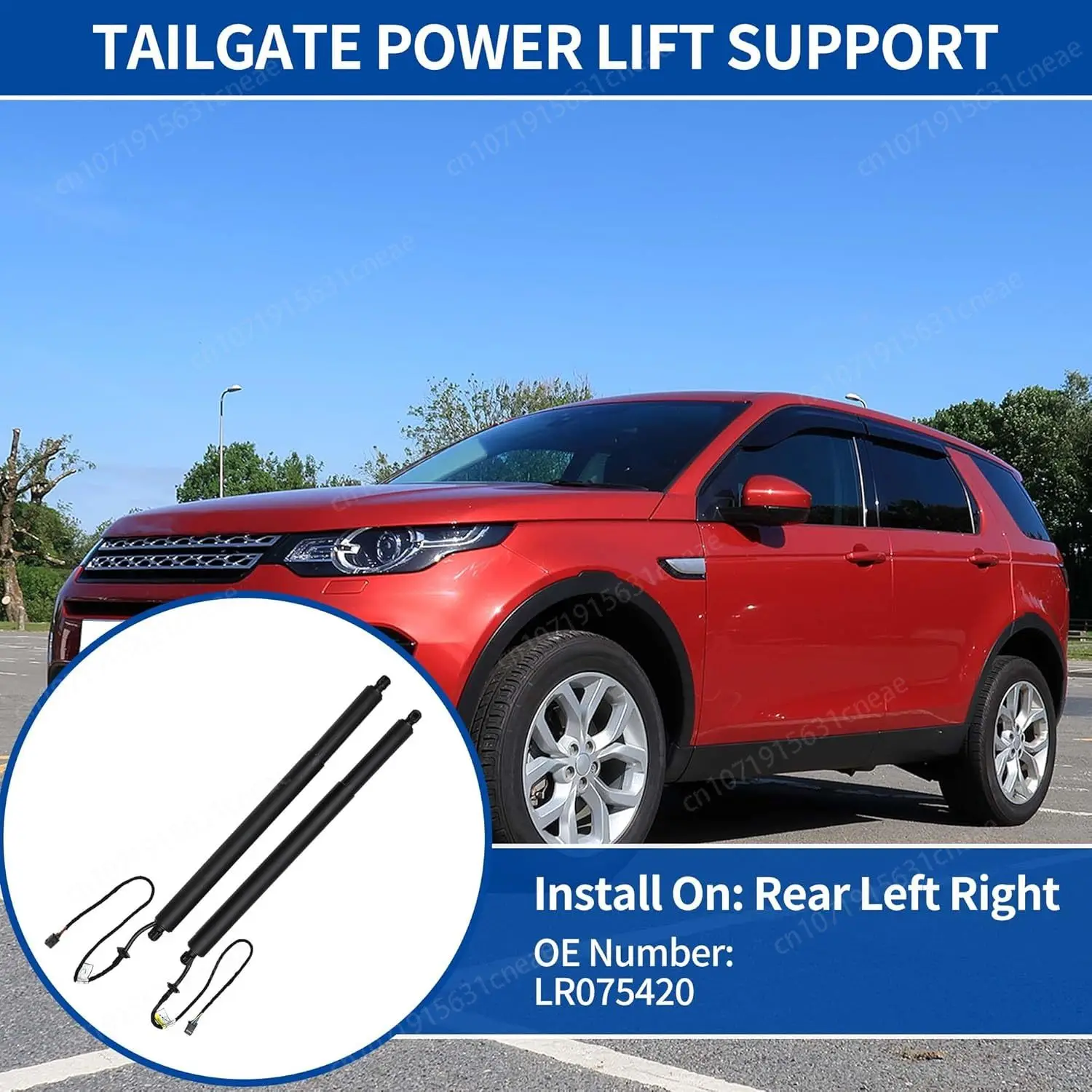 

LR075420 Electric Tailgate Gas Struts For Land Rover Discovery Sport 2015-2019 Rear Power Liftgate Trunk Tailgate Lift Support