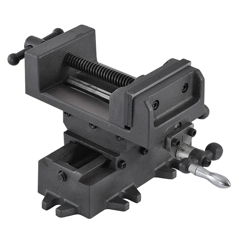 

4 Inch Multi-function Precision Cross Pliers - Heavy Bench Vise, Household Table Clamp for Drilling & Milling Machine