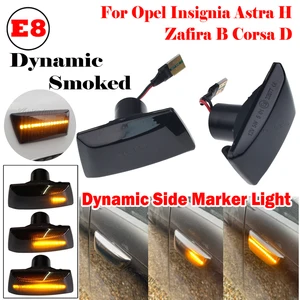 Dynamic LED -Blinkerblinker, Seitenmarkierungslichter, Opel -Insignia -Lampe, Astra H, Zafira B, Corsa D, 2005, 2006, 2008, 2010, 2011, 2014 11 Hauptverkäufe Corsa B -111
