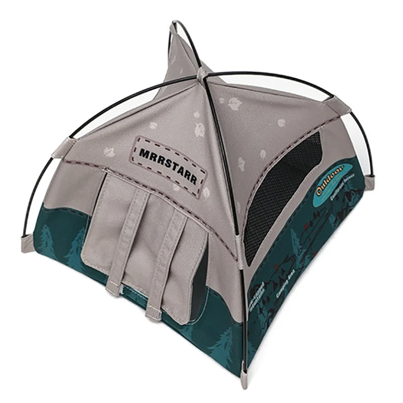 ABUM-Camping Small Tent Model 1:12 Camping Simulation Small Tent Miniature Scene Accessories