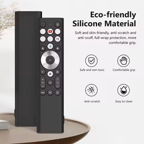 Silicone Protective Case Shockproof Remote Case Soft Protector Silicone Sleeve for Hisense ERF6A80 ERF6G80H ERF6F80H