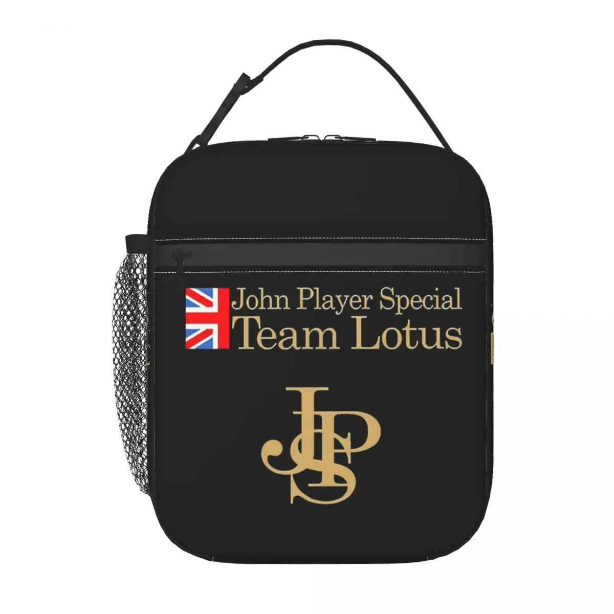 Custom John Player Special Lunch Boxes for Women Waterproof JPS Team Cooler Thermal Food Insulated Lunch Bag Kid School Children