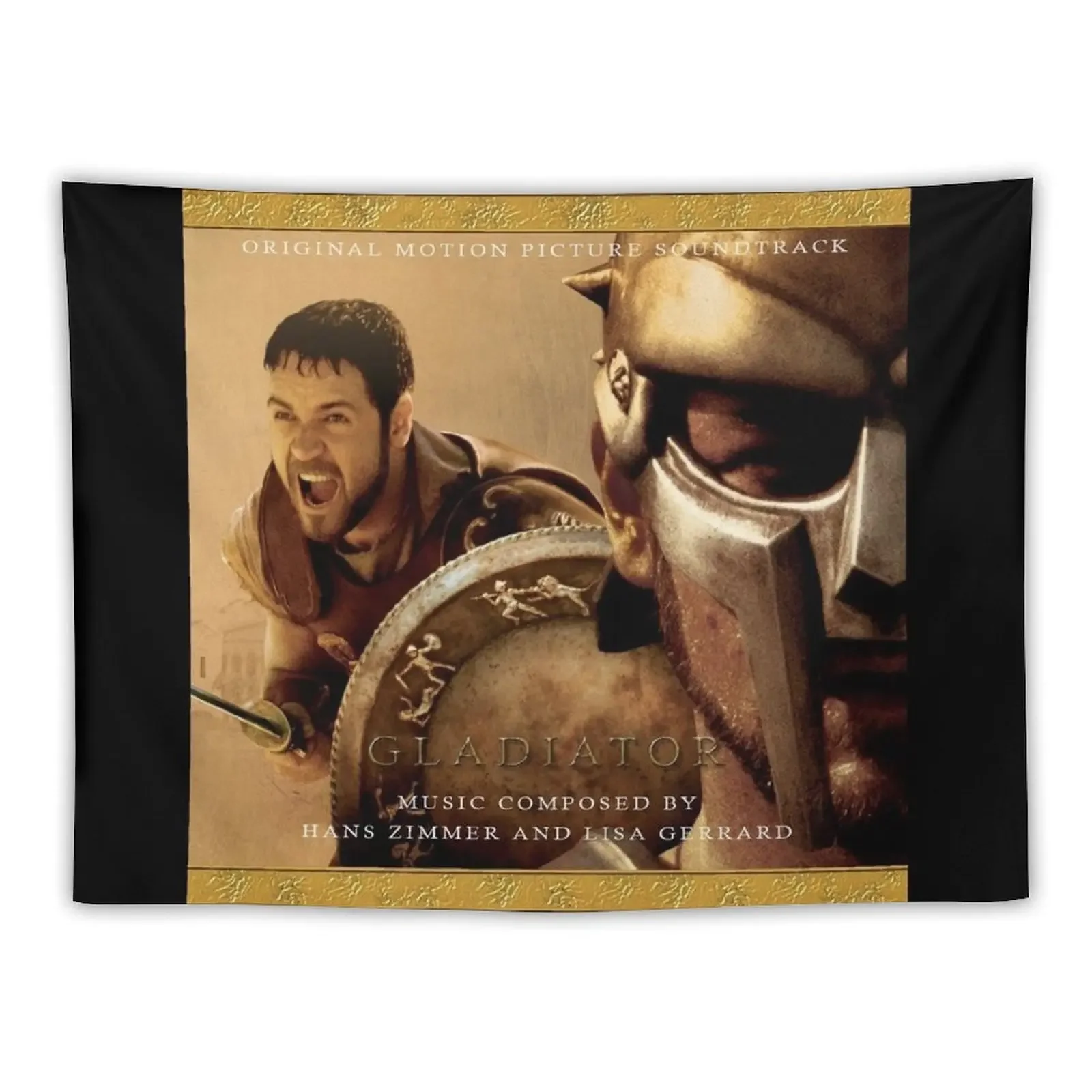 

Hans Zimmer gladiator Tapestry Room Decoration Korean Style Wall Hanging Wall Decoration For Home Japanese Room Decor Tapestry