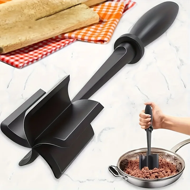 1pc Handheld Household Kitchen Meat Chopper Mixing Rice Meat Grinder Grinder Meat Masher Kitchen Tool