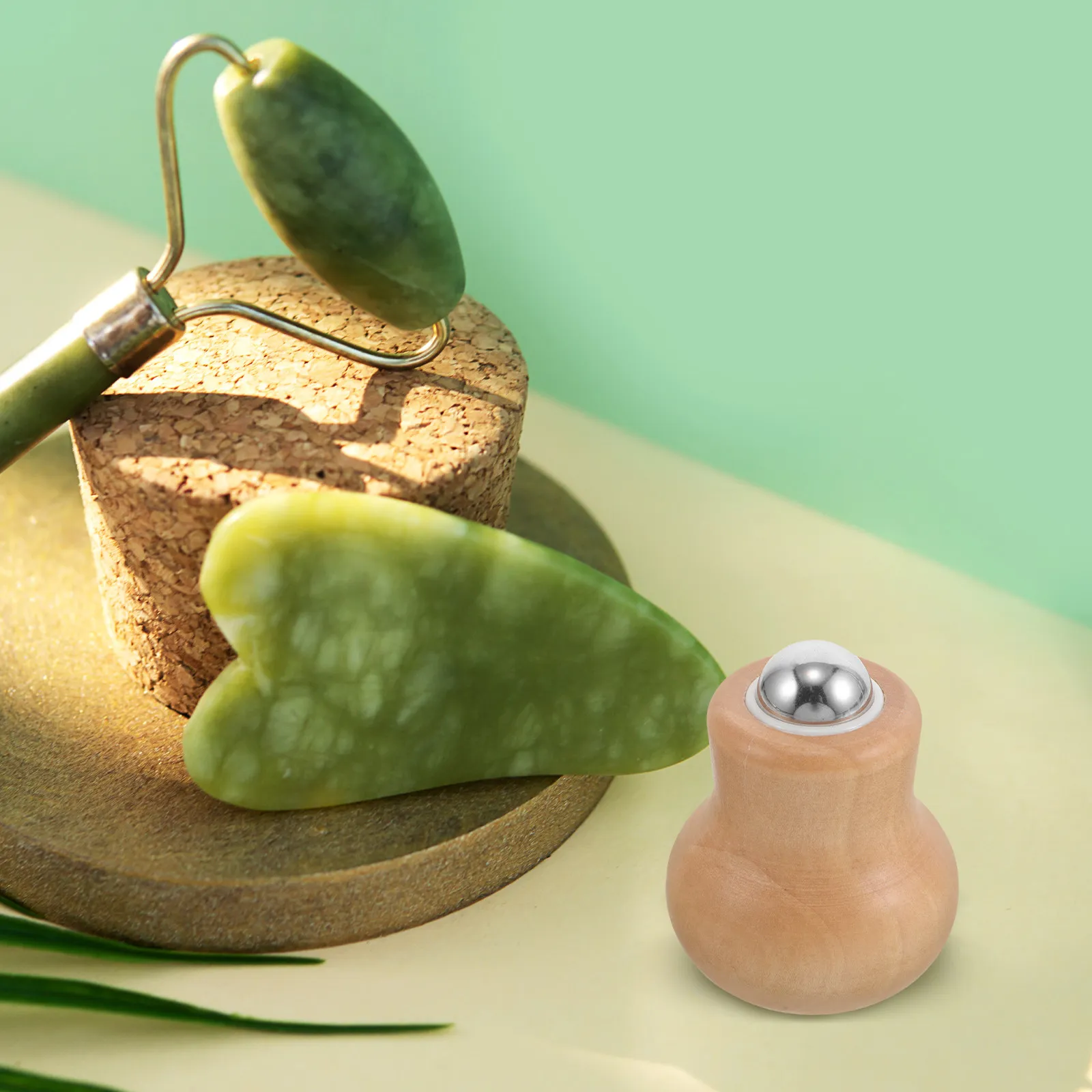 

Портативный роликовый массажер для лица и тела, инструмент для глубокого расслабления, снятия мышечного напряжения, лифтинга лица, массажный прибор для лица